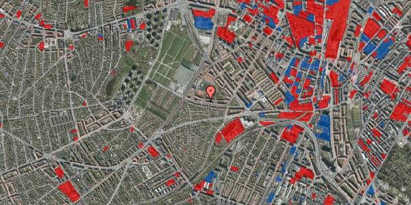 Jordforureningskort på Hvidkildevej 30, 1. th, 2400 København NV