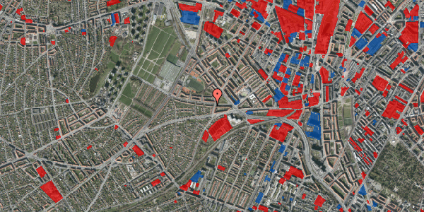 Jordforureningskort på Hvidkildevej 39, 2400 København NV