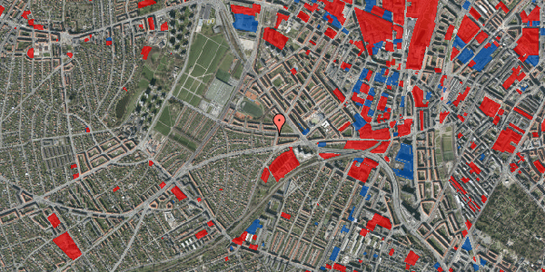 Jordforureningskort på Hvidkildevej 41, 2400 København NV