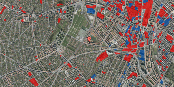 Jordforureningskort på Hvidkildevej 50, 2. th, 2400 København NV