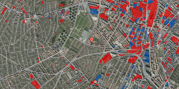 Jordforureningskort på Hvidkildevej 54A, 1. th, 2400 København NV