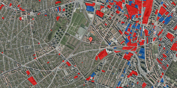 Jordforureningskort på Hvidkildevej 95, 2400 København NV