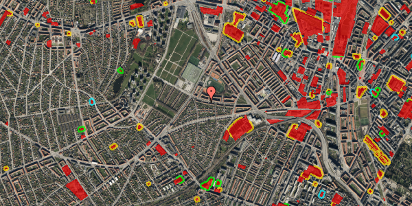 Jordforureningskort på Hvidkildevej 99, 2400 København NV