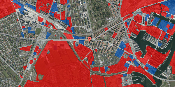 Jordforureningskort på Händelsvej 22, 1. th, 2450 København SV