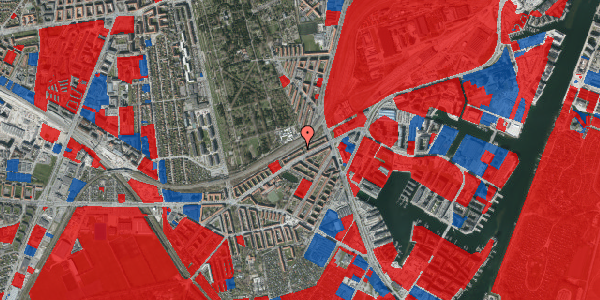 Jordforureningskort på Hørdumsgade 23, st. tv, 2450 København SV