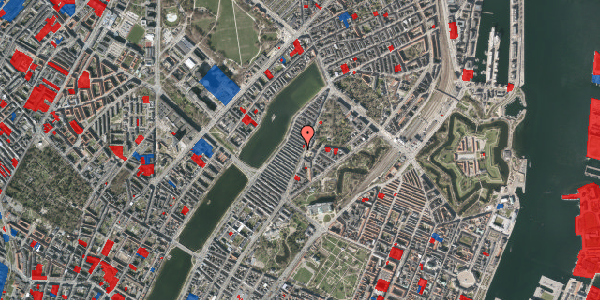 Jordforureningskort på Høyensgade 5, 2100 København Ø