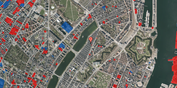 Jordforureningskort på Høyensgade 28, 2100 København Ø