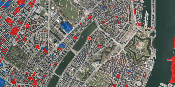 Jordforureningskort på Høyensgade 34, 2100 København Ø