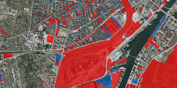 Jordforureningskort på Ingerslevsgade 136, 4. th, 1705 København V