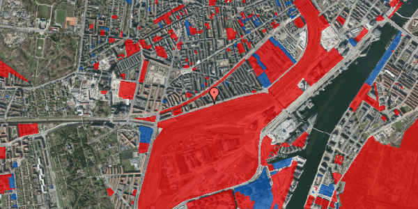 Jordforureningskort på Ingerslevsgade 142, 4. th, 1705 København V