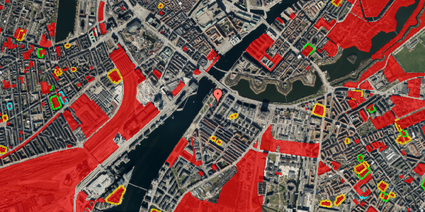 Jordforureningskort på Islands Brygge 13, 4. th, 2300 København S