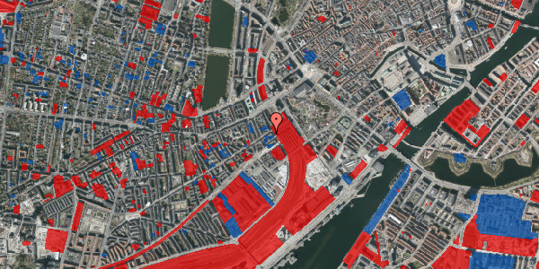 Jordforureningskort på Istedgade 1, kl. 1, 1650 København V