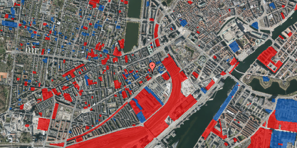 Jordforureningskort på Istedgade 15, kl. tv, 1650 København V