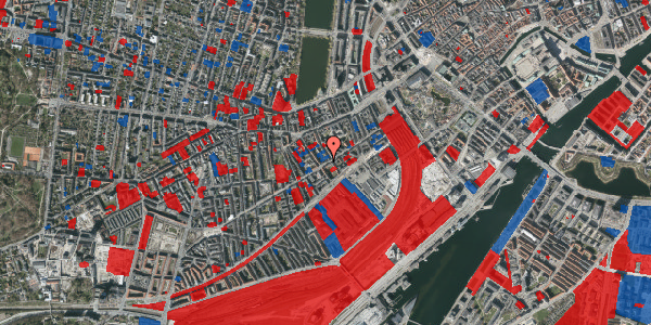 Jordforureningskort på Istedgade 36, kl. mf, 1650 København V