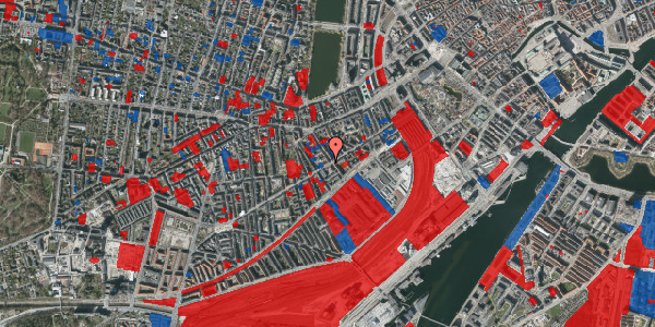 Jordforureningskort på Istedgade 40C, 1650 København V