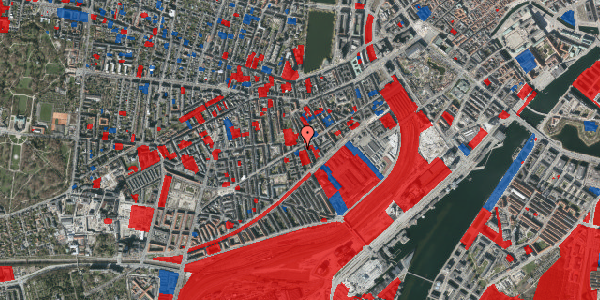 Jordforureningskort på Istedgade 51B, 1. th, 1650 København V