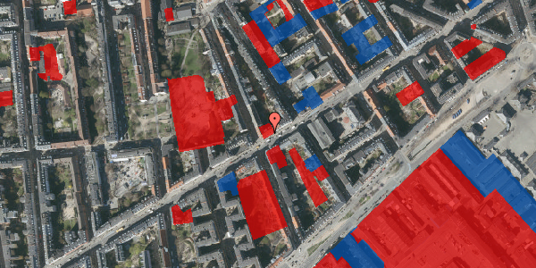 Jordforureningskort på Istedgade 58, st. 1, 1650 København V