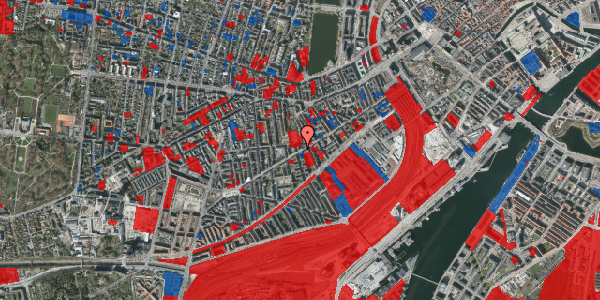 Jordforureningskort på Istedgade 66, 1. th, 1650 København V