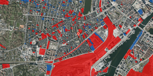 Jordforureningskort på Istedgade 73, 2. th, 1650 København V