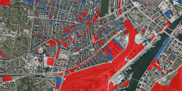 Jordforureningskort på Istedgade 75, 1. th, 1650 København V