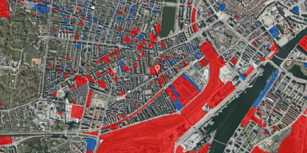 Jordforureningskort på Istedgade 78, 1. th, 1650 København V