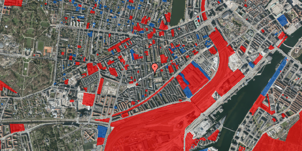 Jordforureningskort på Istedgade 87, st. 1, 1650 København V