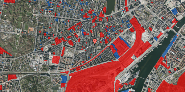 Jordforureningskort på Istedgade 93, 3. th, 1650 København V