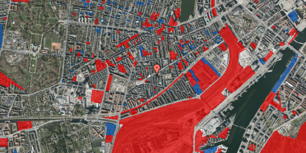 Jordforureningskort på Istedgade 101, 1. th, 1650 København V