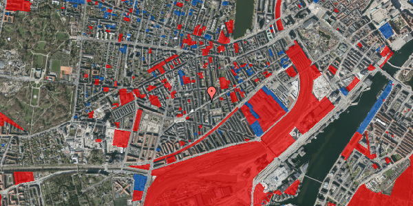 Jordforureningskort på Istedgade 114, 5. , 1650 København V