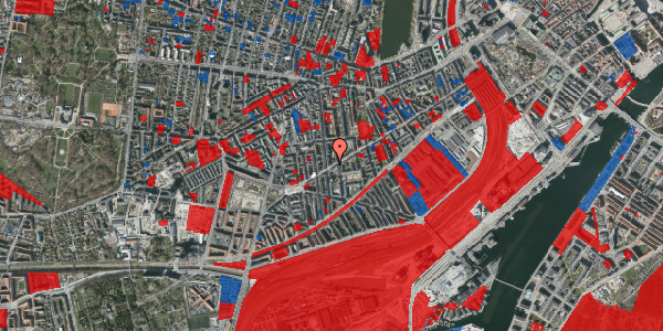 Jordforureningskort på Istedgade 124, 1. th, 1650 København V