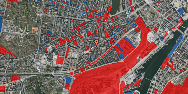 Jordforureningskort på Istedgade 132, 3. th, 1650 København V