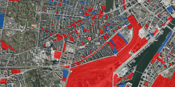 Jordforureningskort på Istedgade 136, 1. th, 1650 København V