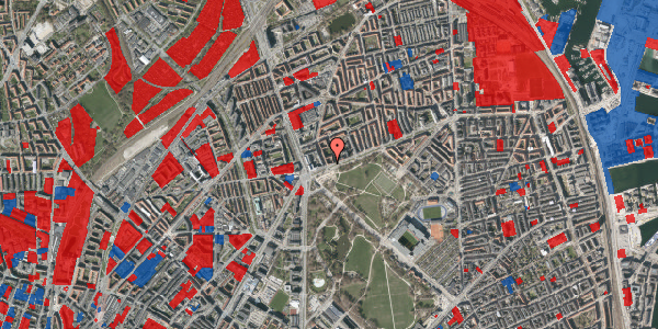 Jordforureningskort på Jagtvej 179, 1. th, 2100 København Ø