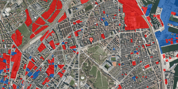 Jordforureningskort på Jagtvej 183A, 1. th, 2100 København Ø