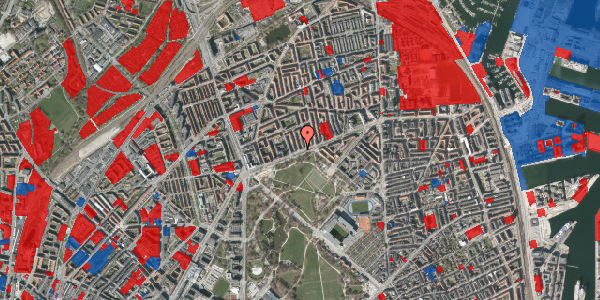 Jordforureningskort på Jagtvej 189, st. th, 2100 København Ø