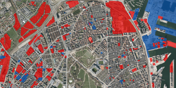 Jordforureningskort på Jagtvej 197, st. 1, 2100 København Ø