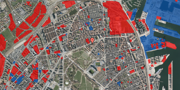 Jordforureningskort på Jagtvej 206, 1. th, 2100 København Ø