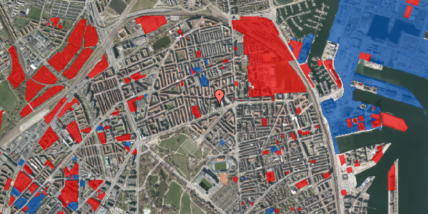 Jordforureningskort på Jagtvej 215A, st. 1, 2100 København Ø