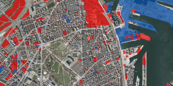 Jordforureningskort på Jellingegade 4, 2. th, 2100 København Ø