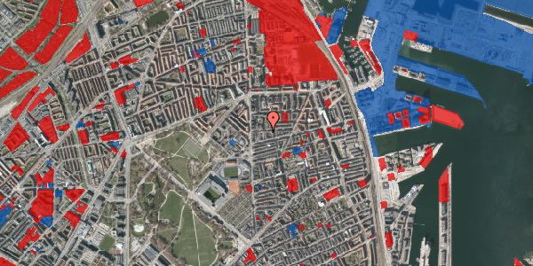 Jordforureningskort på Jellingegade 8, 3. th, 2100 København Ø