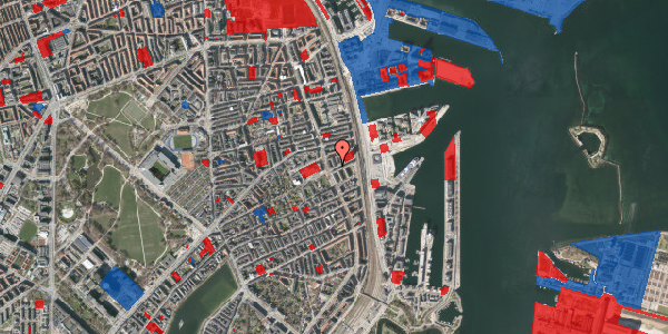 Jordforureningskort på Jens Munks Gade 3, 5. 4, 2100 København Ø