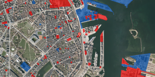 Jordforureningskort på Jens Munks Gade 16, 1. th, 2100 København Ø