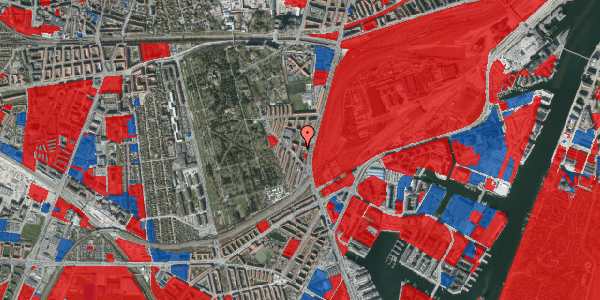 Jordforureningskort på Johan Kellers Vej 23, st. th, 2450 København SV