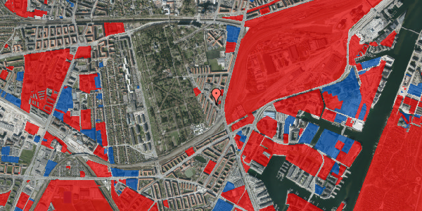 Jordforureningskort på Johan Kellers Vej 24, 1. th, 2450 København SV