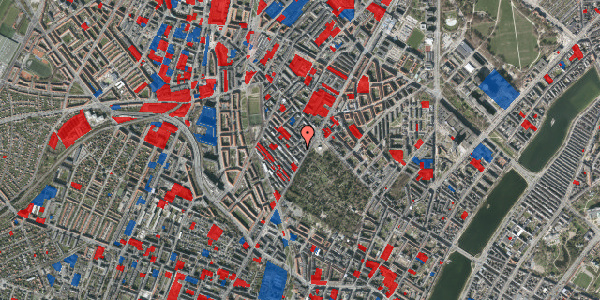 Jordforureningskort på Julius Bloms Gade 4, 3. tv, 2200 København N