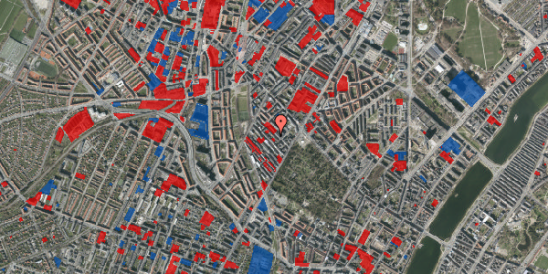 Jordforureningskort på Julius Bloms Gade 21, 1. th, 2200 København N