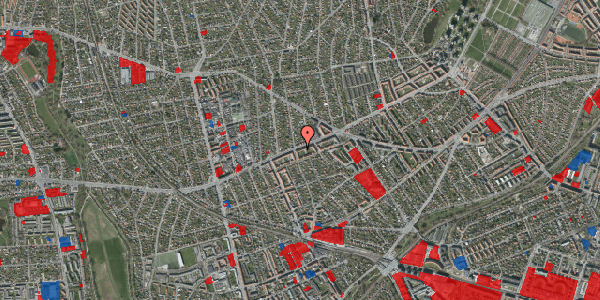 Jordforureningskort på Jyllingevej 33, 3. th, 2720 Vanløse