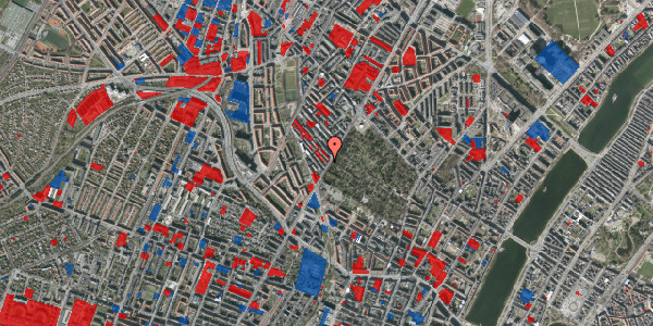 Jordforureningskort på Jægersborggade 1, 3. th, 2200 København N