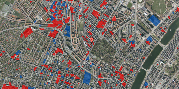 Jordforureningskort på Jægersborggade 14, 1. th, 2200 København N