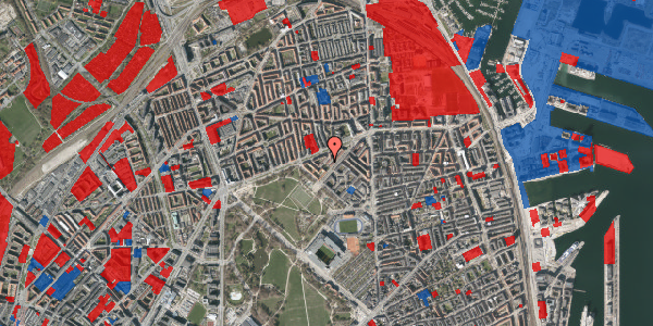 Jordforureningskort på Kanslergade 12, 1. th, 2100 København Ø